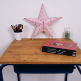 Children's French Blue Metal Legged Single Desk