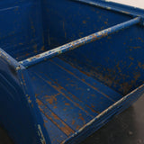 Children's Large Blue Metal MARS Stackable Storage Crates