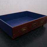 Children's Blue Storage Drawer on Castors