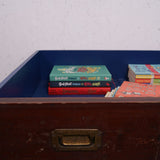 Children's Blue Storage Drawer on Castors