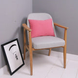 Children's Mid Century Blue Ticking Armchair