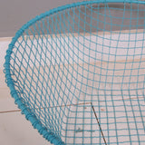 Children's Turquoise Wire Storage Basket