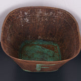 Children's Brown Metal Storage Basket from Portugal