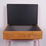 Children's Customised Metal Legged Single desk with Lift Up Lid