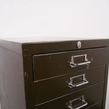 Children's Dark Green Filing Cabinet