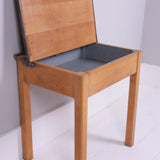 Children's Vintage Esavian Single School Desk with Lift up Lid