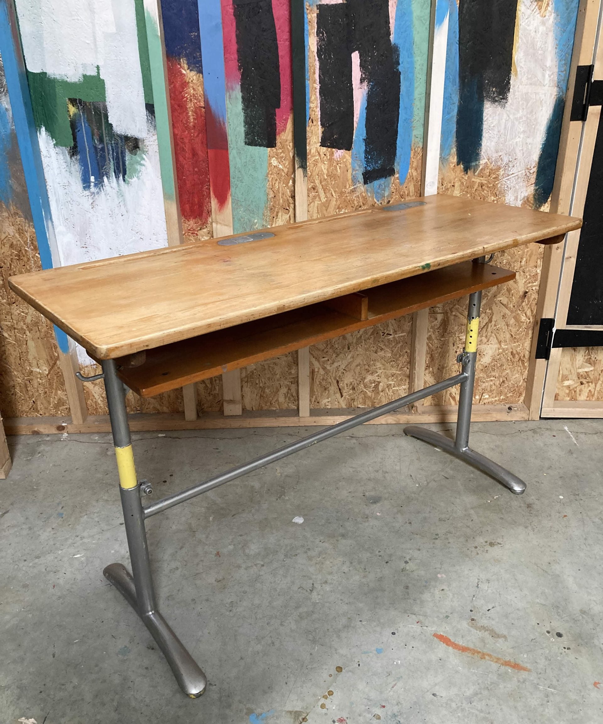 kids-double-adjustable-desk