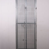 Children's Double Metal Locker with Four Compartments