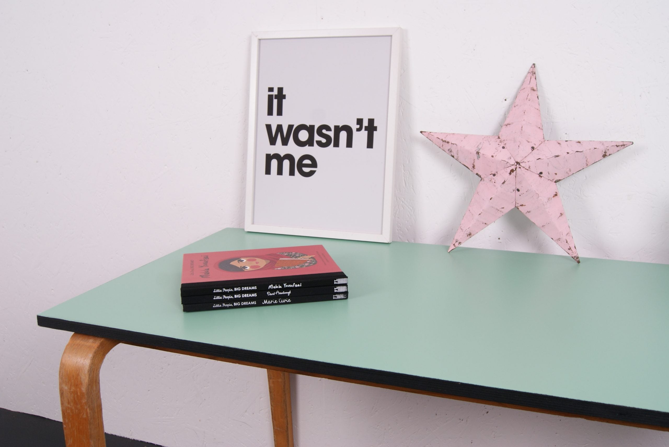 Children's Esavian Table with Arsenic Birch Ply Top