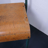 Children's Green Metal Legged Esavian Stackable Chairs