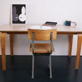 Children's Wooden Legged Table with Formica Top