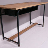 Children's Vintage French Double School Desk