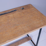 Children's Vintage French Double School Desk