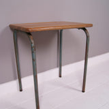 Children's Vintage Small French Table/Desk with Metal Legs