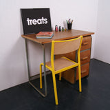 Children's French School Desk with Drawers