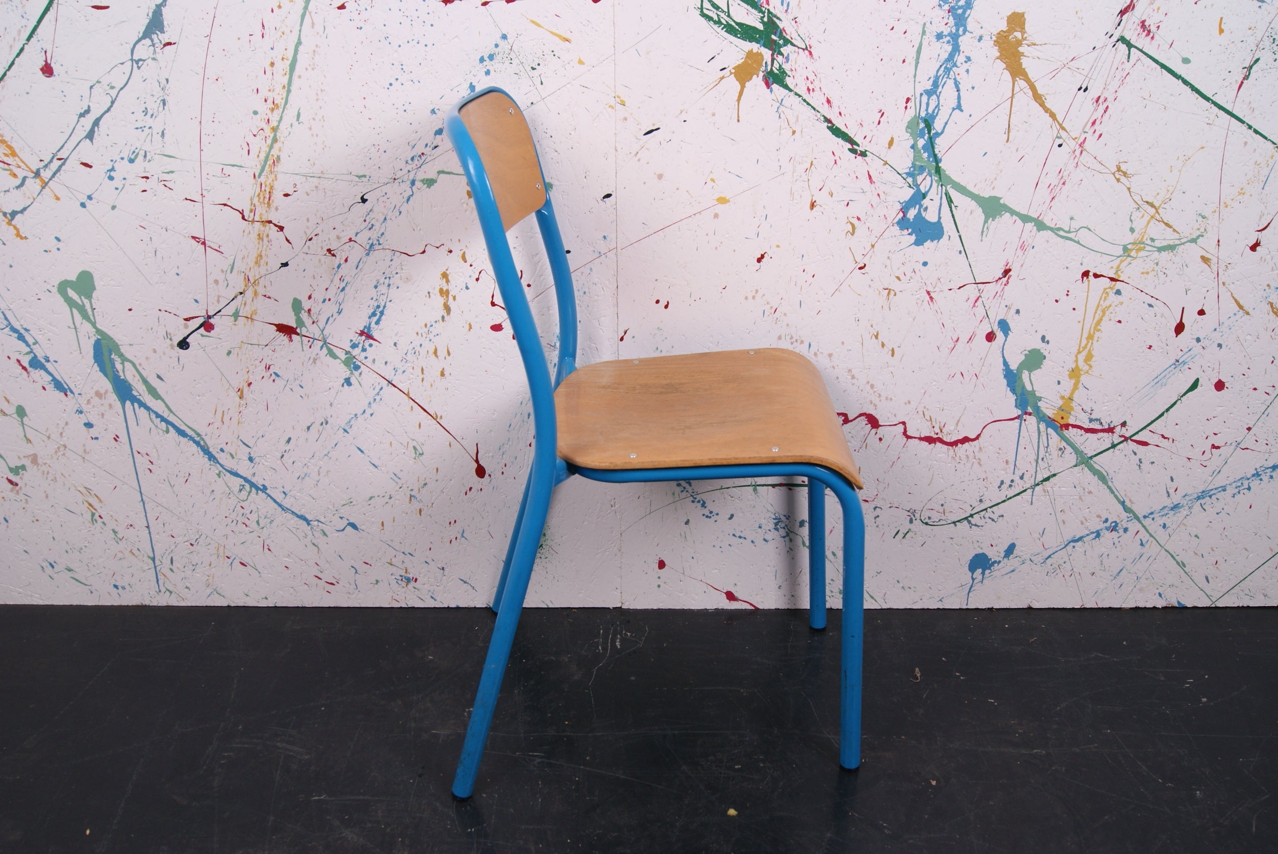 kids-french-turquoise-metal-chairs-3