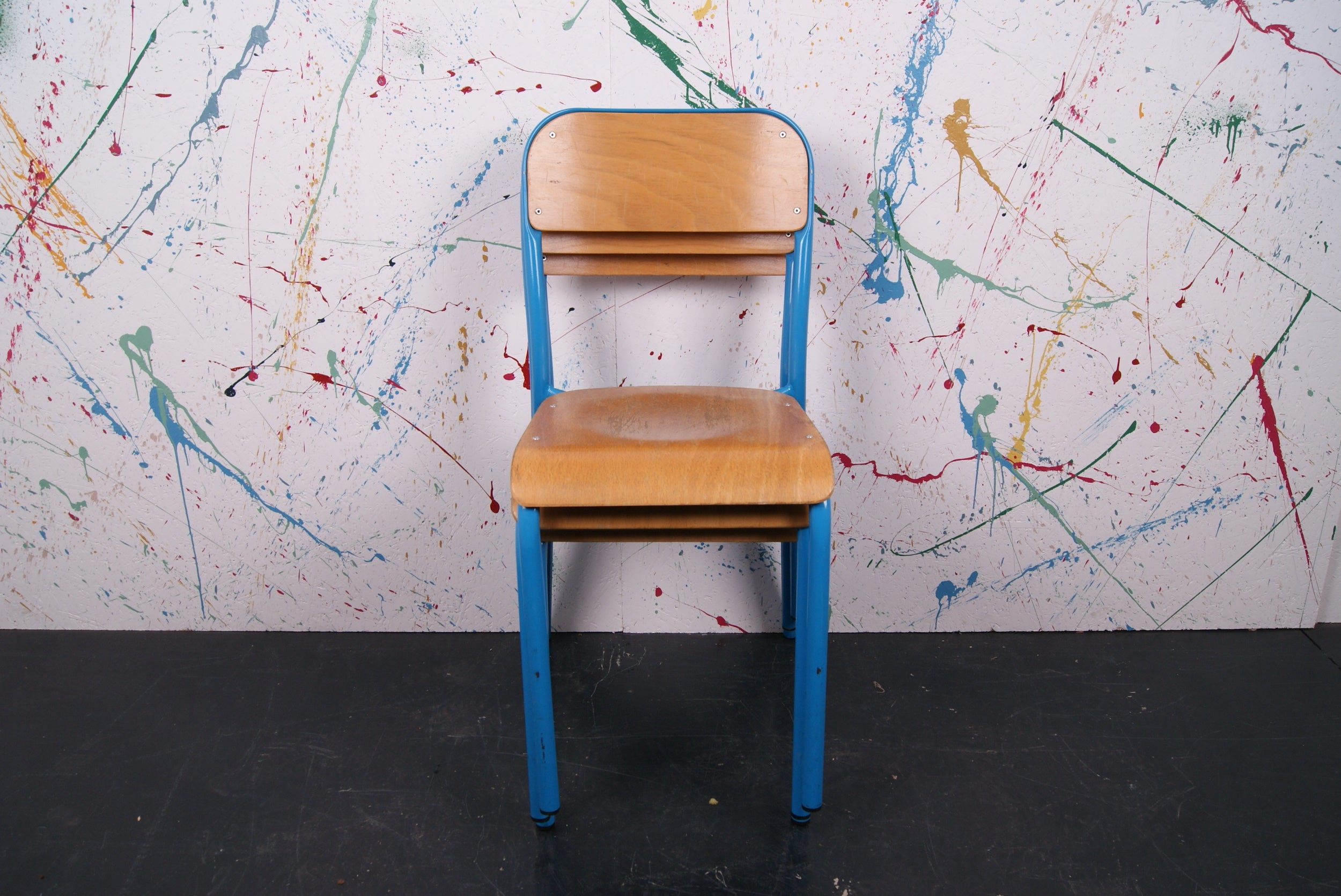 kids-french-turquoise-metal-chairs-4