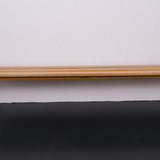 Children's French Yellow Metal Legged School Bench