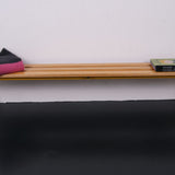 Children's French Yellow Metal Legged School Bench