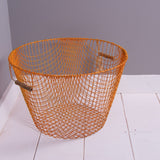 Children's Gold Wire Storage Basket