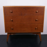Children's Golden Key Wooden Drawer Cabinet