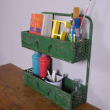 Children's Green Metal Storage Unit
