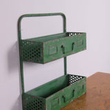 Children's Green Metal Storage Unit