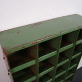 Children's Green Industrial Pigeon Hole Storage Unit