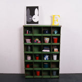 Children's Green Industrial Pigeon Hole Storage Unit
