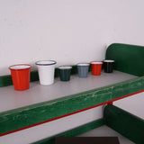 Children's Green and Red Storage Trolley on Wheels