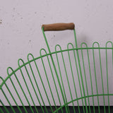 Children's Green Wire Storage Basket with Handles