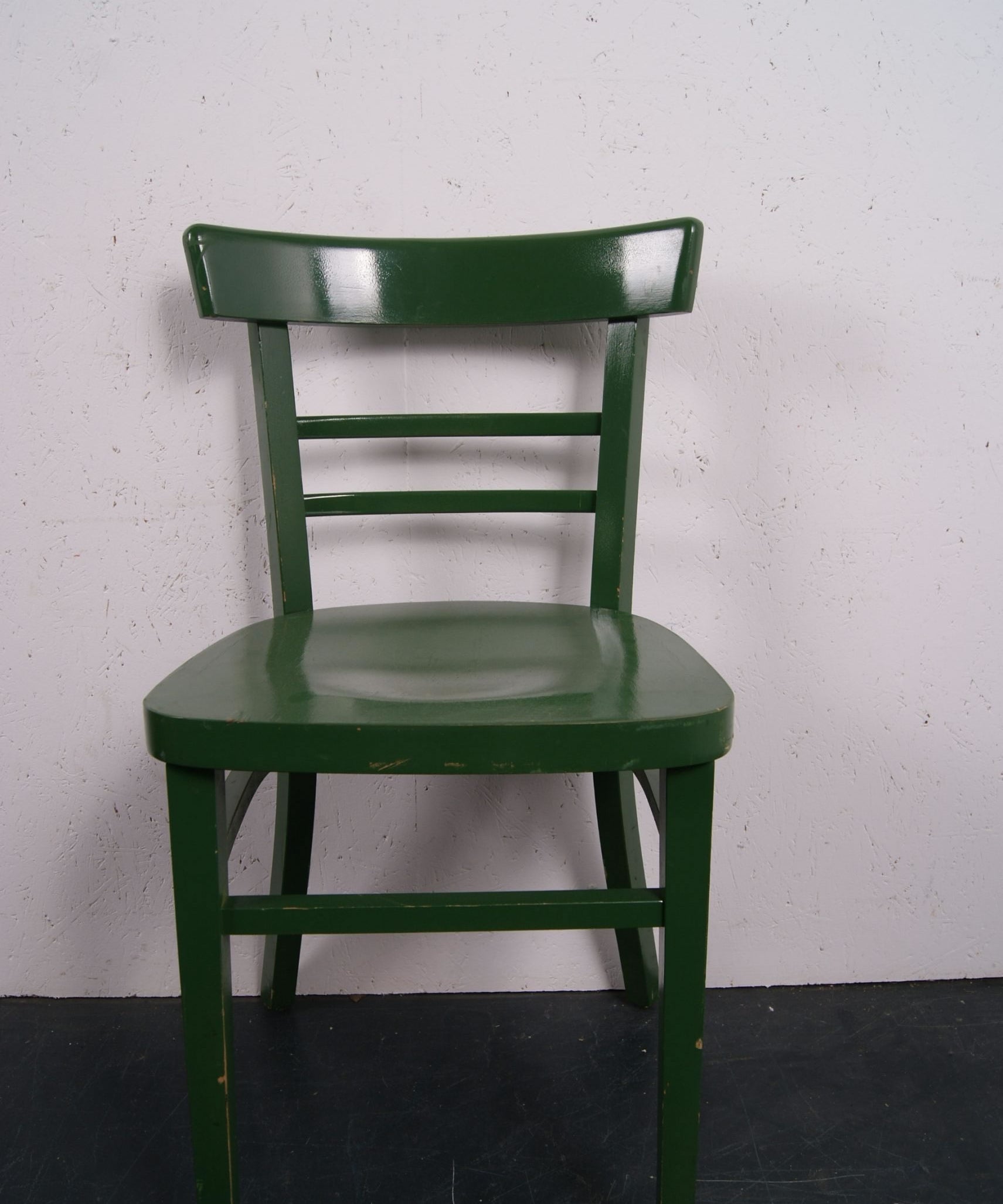 Children's Green Wooden Chairs from Brussels
