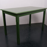 Wooden Green Tables from Brussels