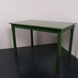 Wooden Green Tables from Brussels