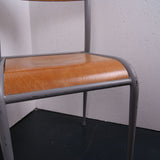 Children's Vintage French Chairs with Pointed Grey Legs