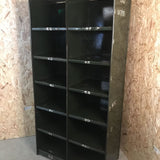 Industrial Pigeon Hole Storage Unit with Wooden Top