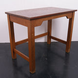 Children's School Desk/Table with Iroko Top