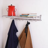 Children's Aluminium Shelving Rack with Hooks