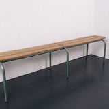 Children's Large Vintage French School Bench