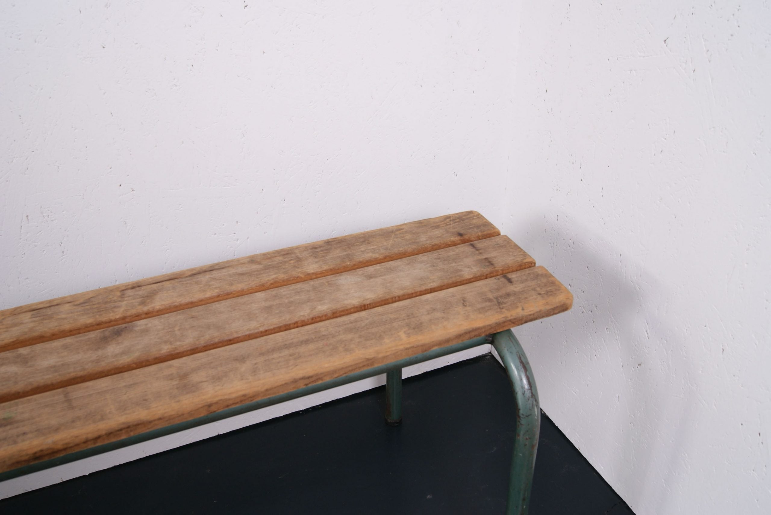 Children's Large Vintage French School Bench