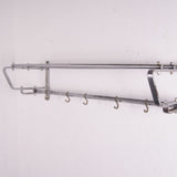 Children's Large Metal Shelving Rack with Hooks
