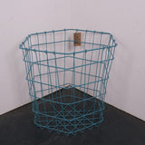 Children's Large Turquoise Hexagonal Storage Basket