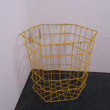 Children's Large Yellow Hexagonal Storage Basket