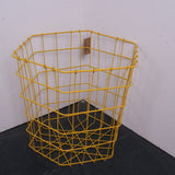 Children's Large Yellow Hexagonal Storage Basket