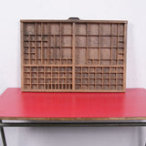 Children's Wooden Letterpress Tray