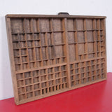 Children's Wooden Letterpress Tray