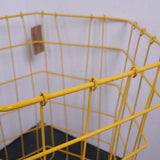 Children's Large Yellow Hexagonal Storage Basket