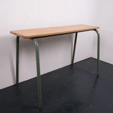 Children's Green Metal Legged Table