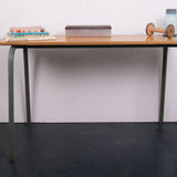 Children's Green Metal Legged Table