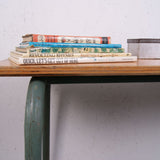 Children's Green Metal Legged Table